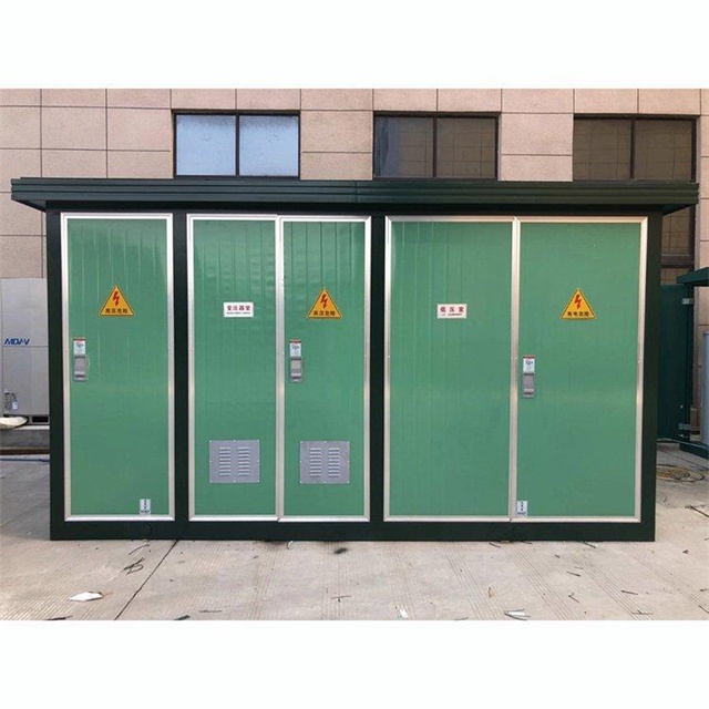宿城1600KVA欧式箱式变压器